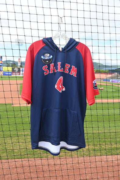 Salem Red Sox OT Sports Sublimated Short Sleeve Hoodie