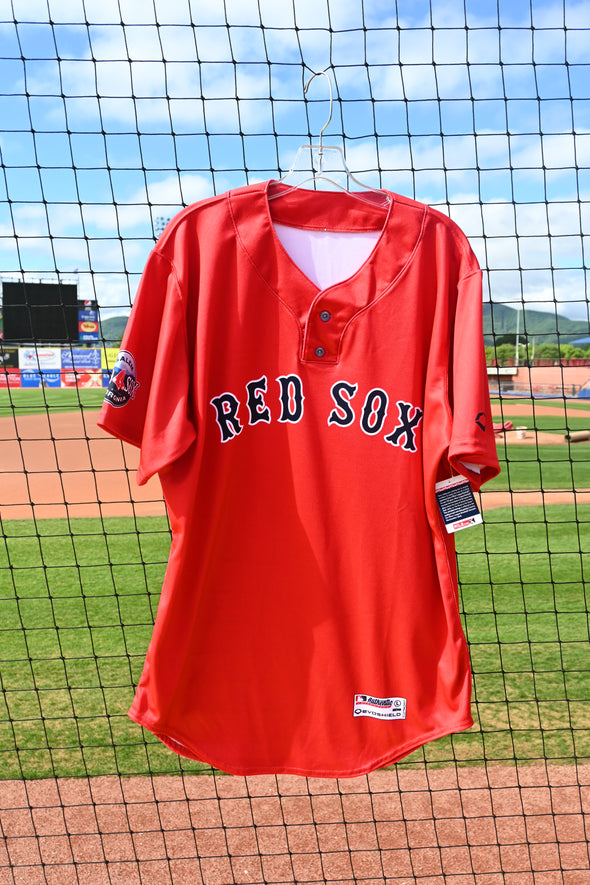 Salem Red Sox Adult Red Replica Jersey