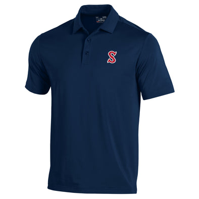 Salem Red Sox Under Armour Navy Polo