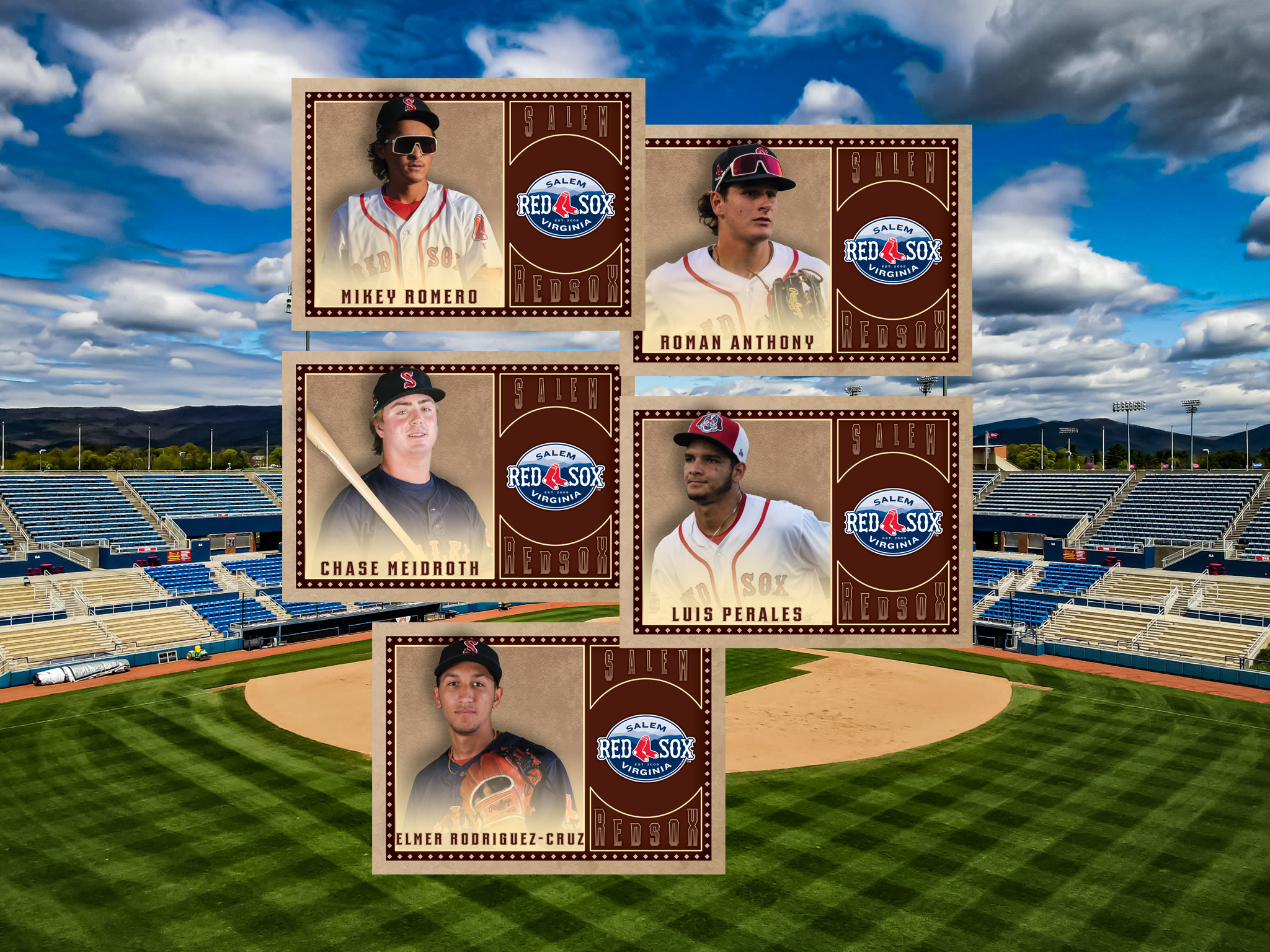 Salem Red Sox - Your 2021 Salem Red Sox Team Player Cards are in! Get a set  before they are gone!