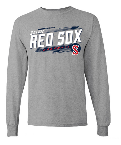 Men's Under Armour Navy Salem Red Sox Performance Long Sleeve T-Shirt Size: Large
