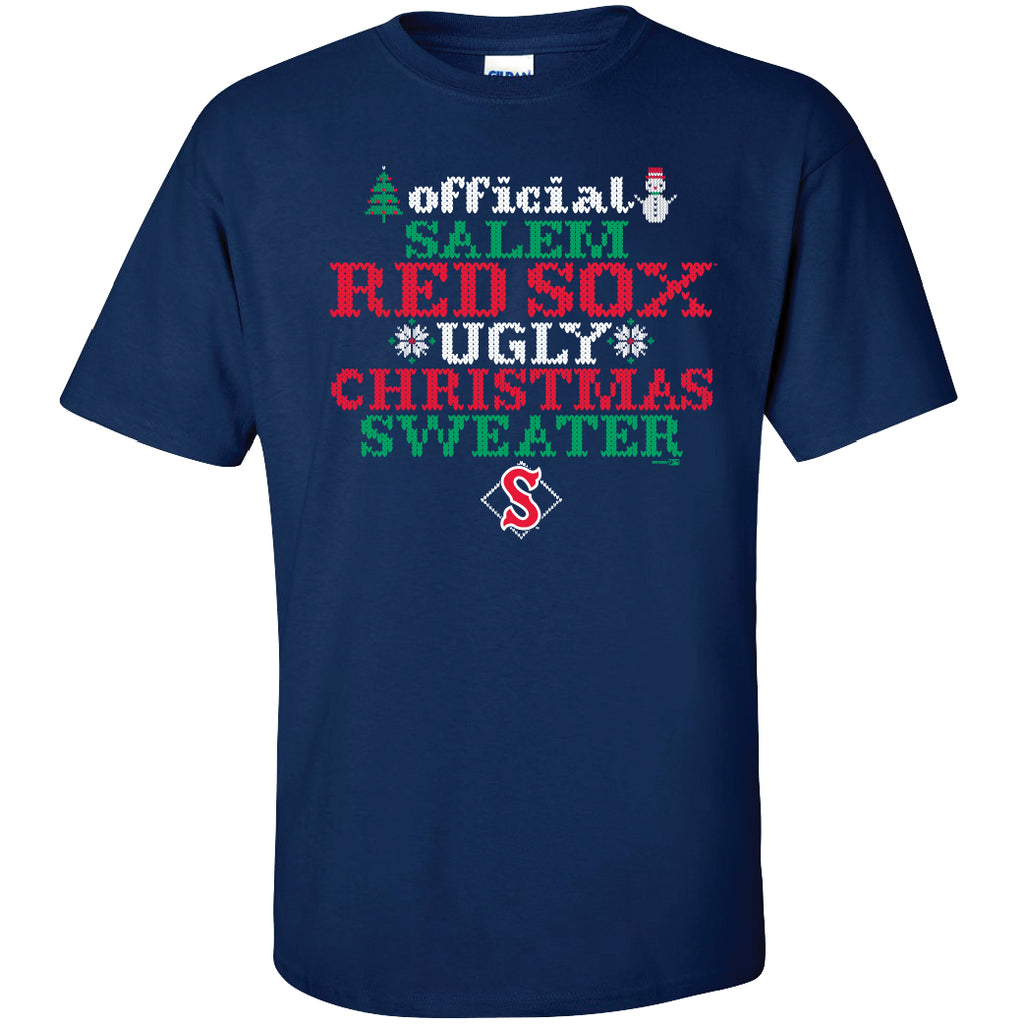 Salem Red Sox Bimm Ridder Holiday Crewneck Sweatshirt