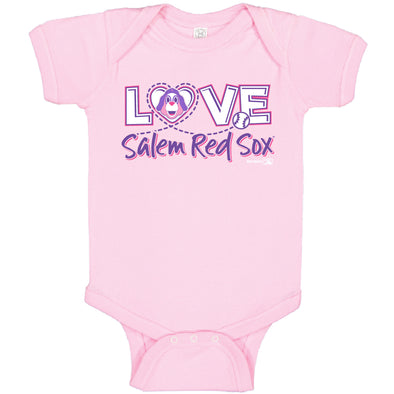 Salem Red Sox Bimm Ridder Vacation Infant Onesie